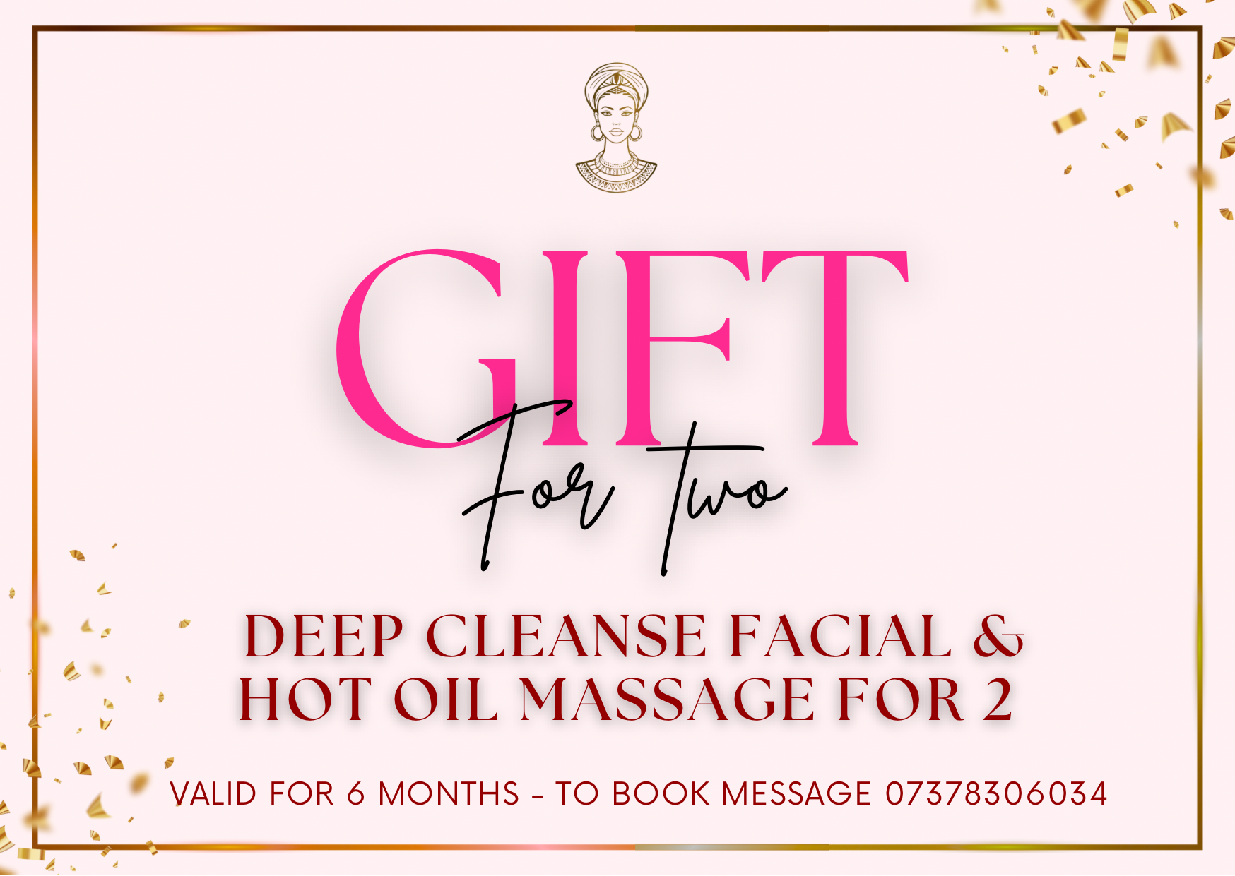 For 2 - Deep cleanse facial & plus hot oil massage