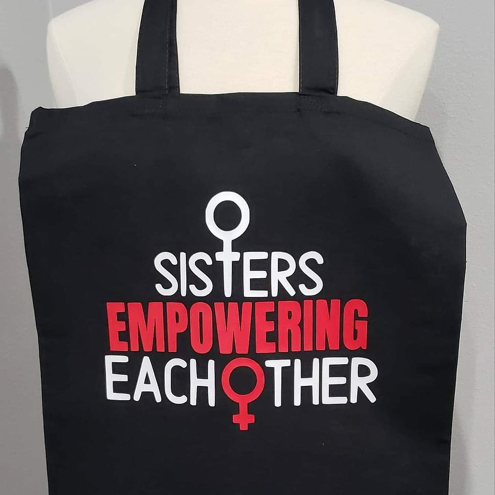 Thumbnail: Sisters Empowering Each Other Tote