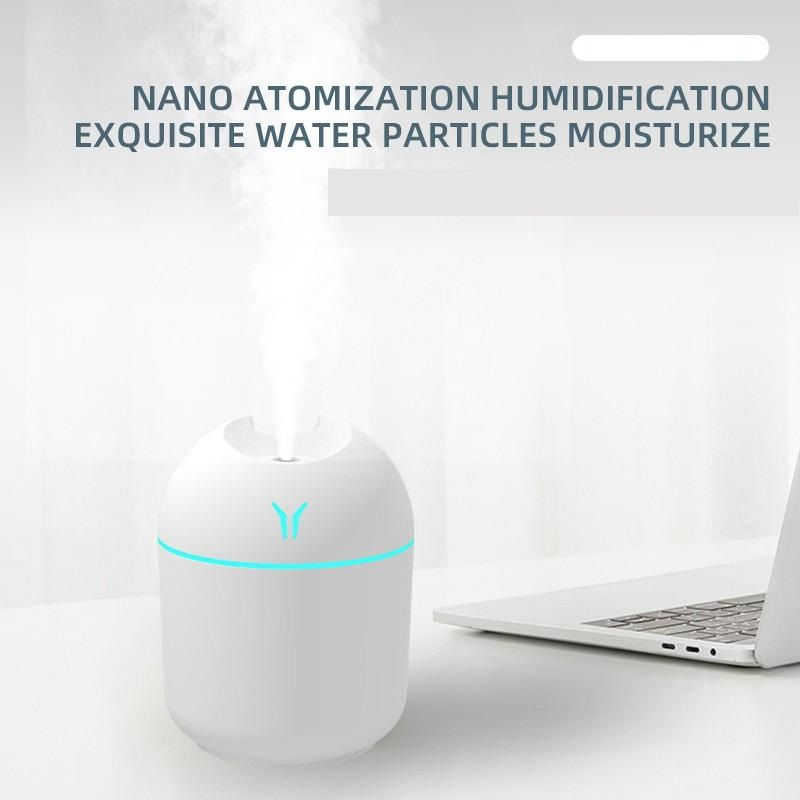 Thumbnail: 250ML USB Mini Air Humidifier Aroma Essential Oil Diffuser For Home Car Ultrason