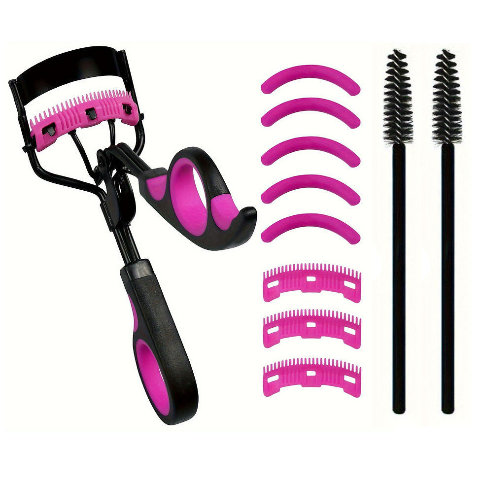 Thumbnail: 7/15pcs Eyelash Curler Set With Replacement Pads For Women Eyelashes Curling Twe
