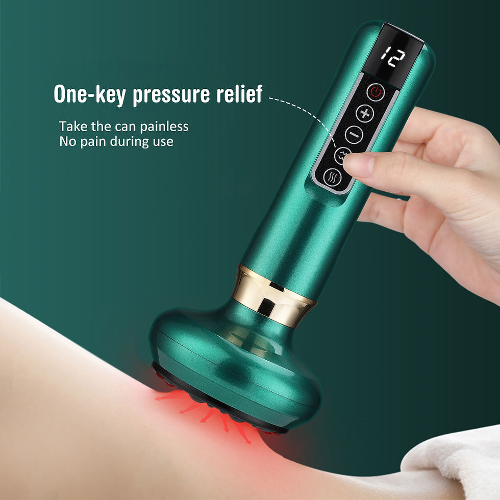 Thumbnail: Electric Cupping Massage Machine 12 Levels Vacuum Suction Cup Chinese Meridian C