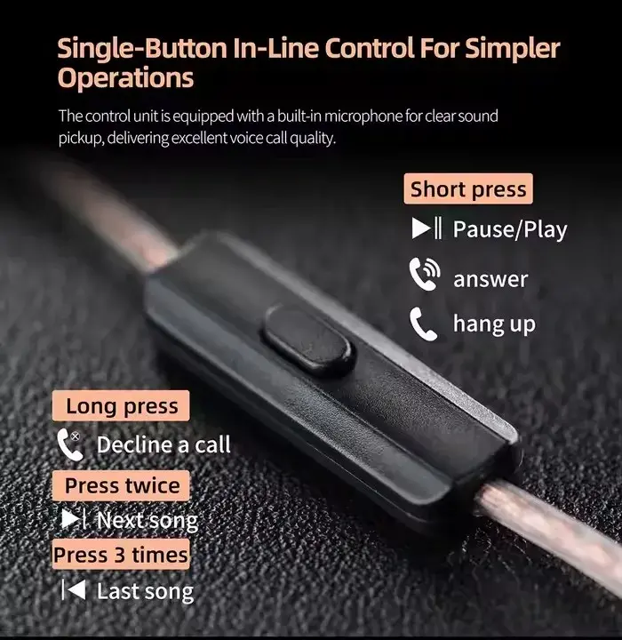 Thumbnail: KZ EDX Pro Monitor Earphones with Bass IEM for Music and Gaming