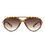 Miniatura: Unityth - Geometric Retro Round Vintage Fashion Aviator Sunglasses