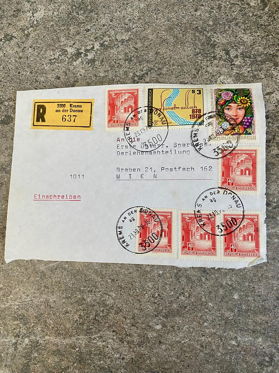 N35- Austria 1978 Registered Cover – Krems an der Donau to Wien – Multiple Sta