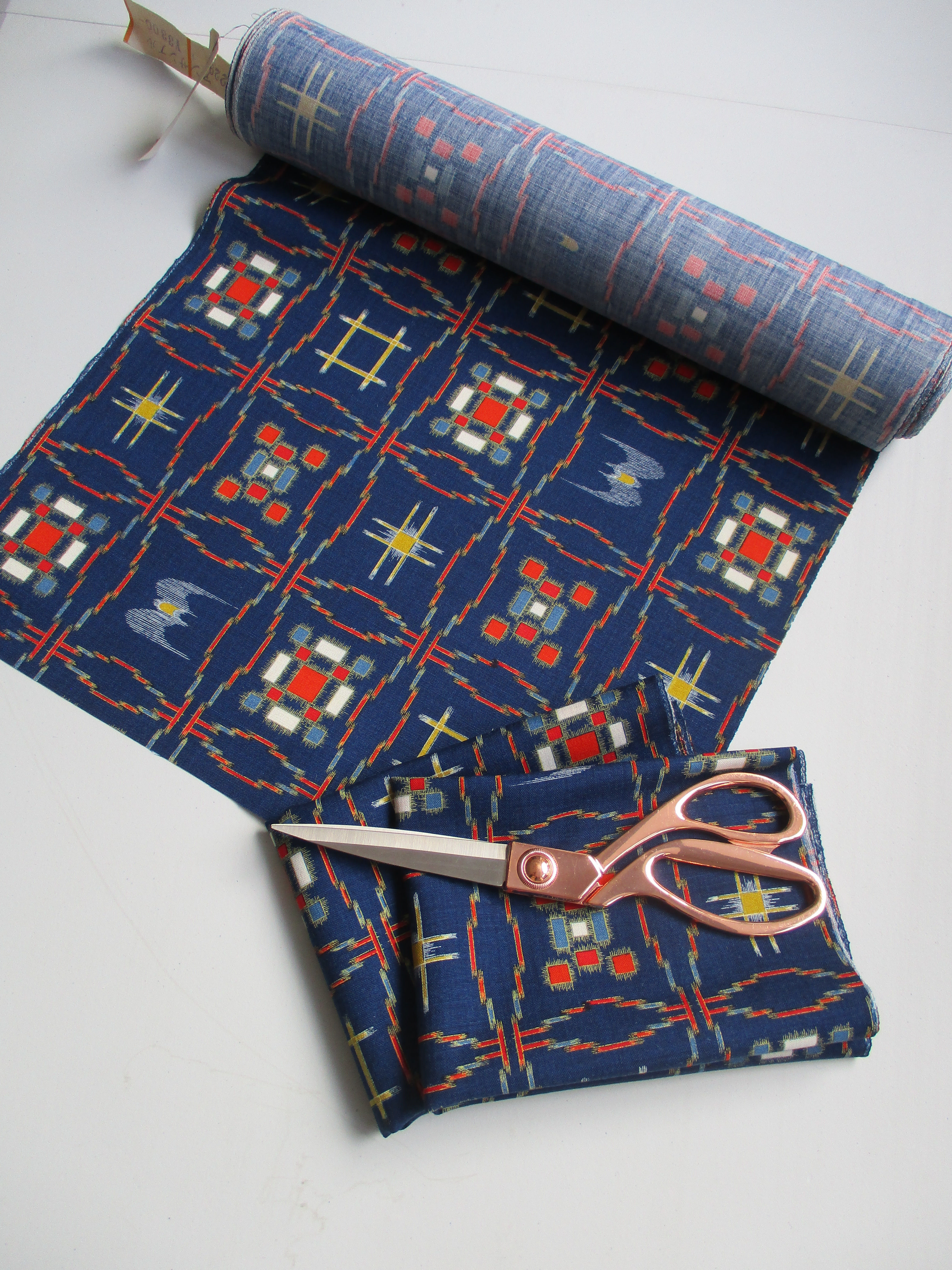 Wool kimono fabric - Japanese - www.jasuin.co.uk