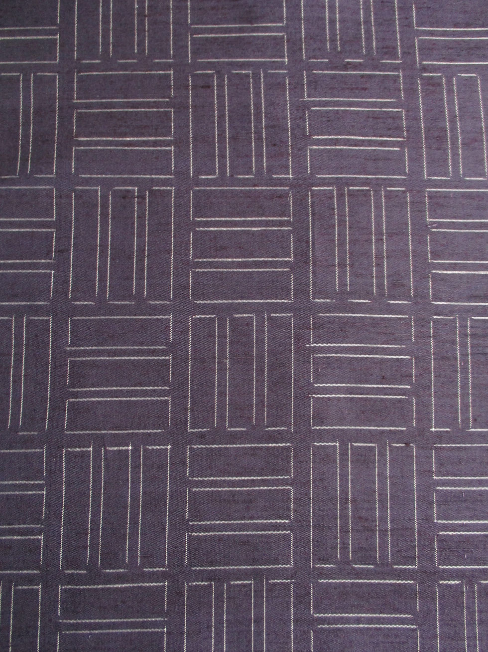 Thumbnail: Kimono fabric - Upcycle fabric - Blue/white - Tsumugi - Silk  www.jasuin.co.uk