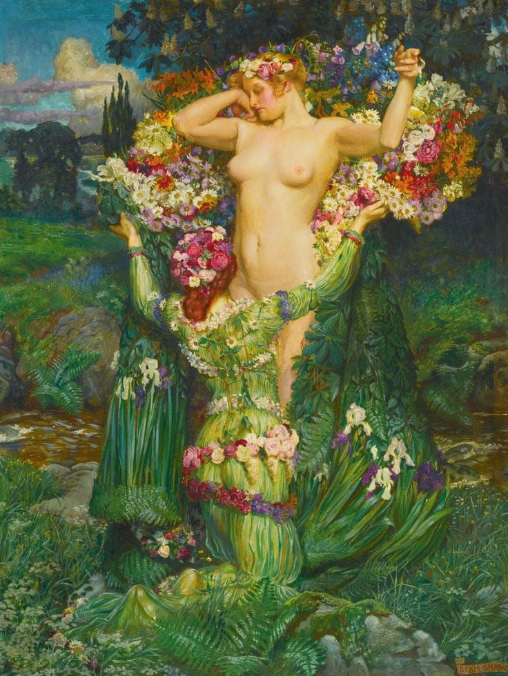 Rising Spring por Byam Shaw