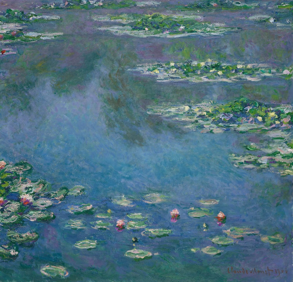 Pintura de Claude Monet