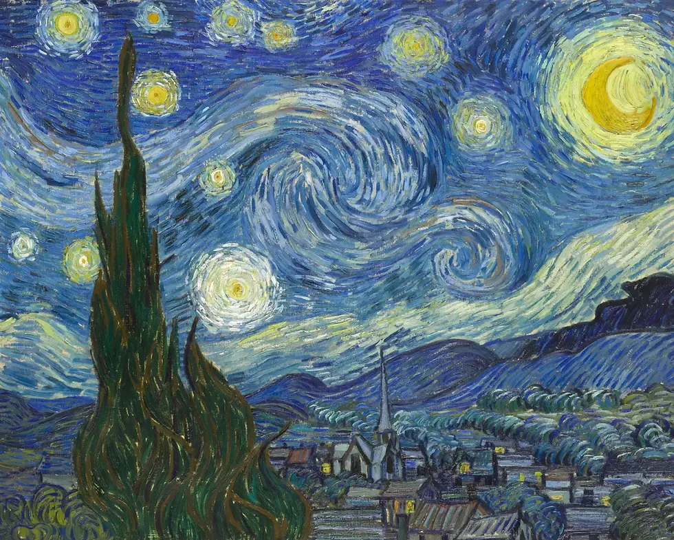 La noche estrellada, Van Gogh