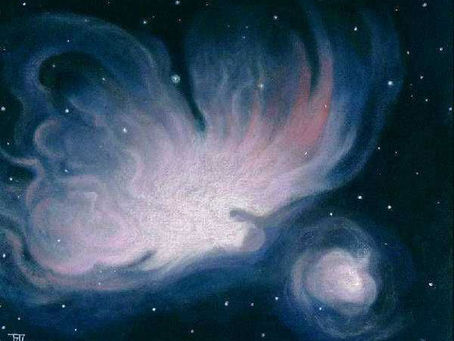 Poema "Ondas Celestes" de Zurco Salcín