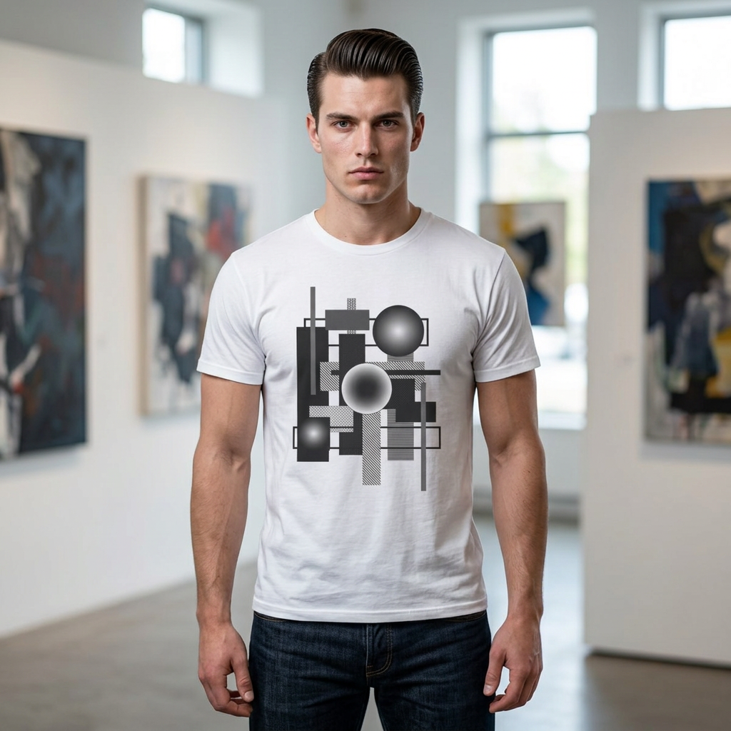 Geometric No. 1 — Abstract Graphic T-Shirt