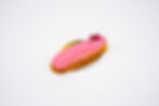 Raspberry eclair