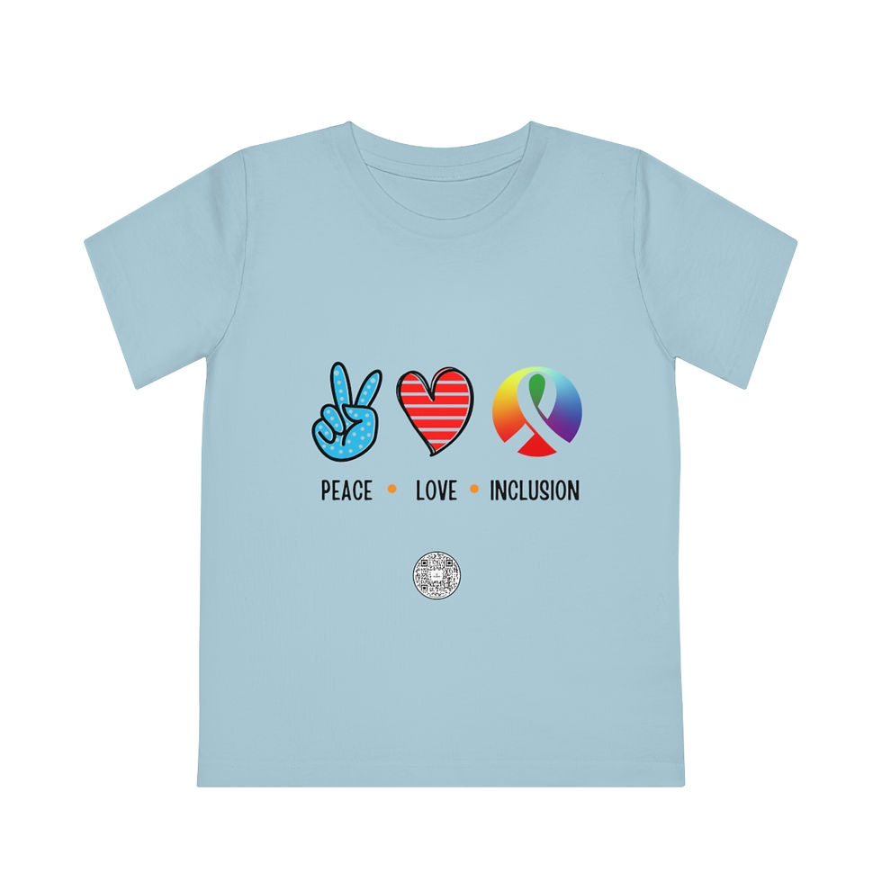 Thumbnail: Peace-Love-Inclusion T-Shirt