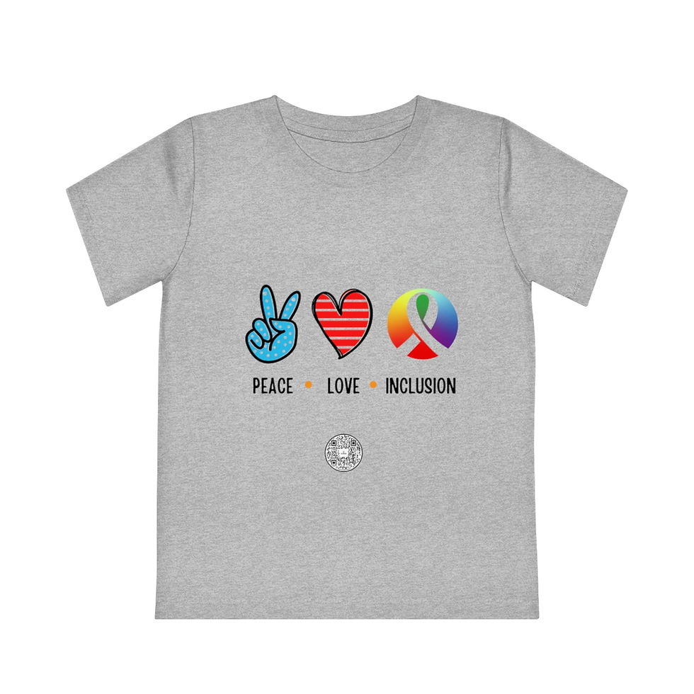 Thumbnail: Peace-Love-Inclusion T-Shirt