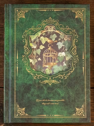 Scrapbooking Notebook - Green