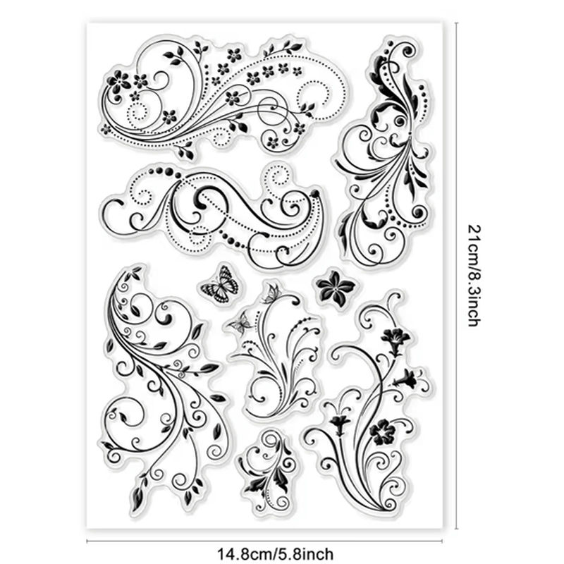 Elegant Flourish Stamp