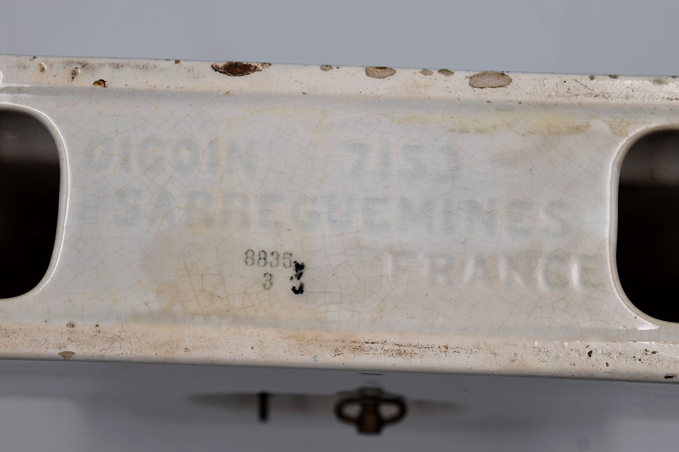 Miniature : Horloge en faïence de Digoin et Sarreguemines Art Déco Cocagne de sort