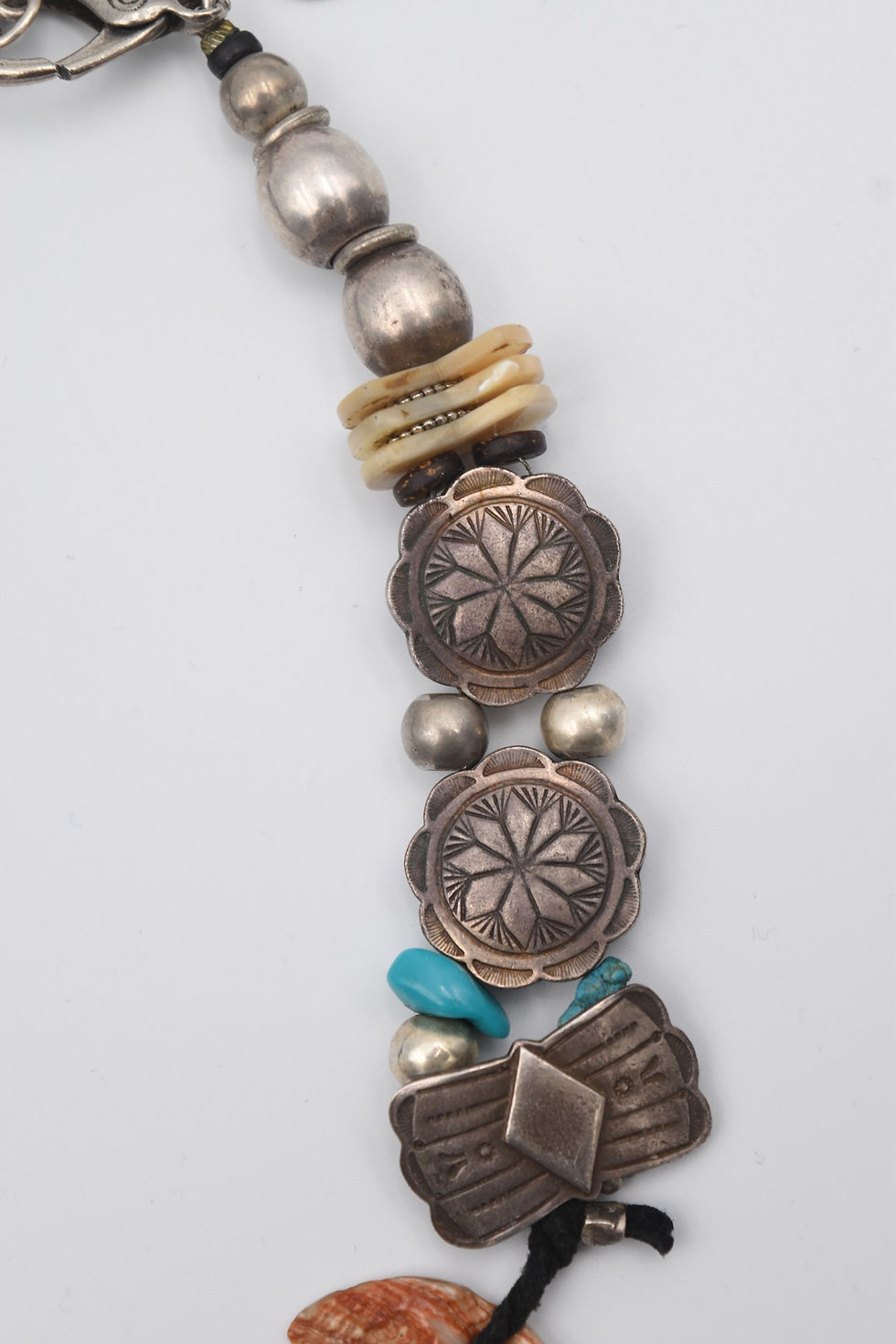 Miniature : Grand collier vintage signé Zoé Coste Reminiscence dans le style amérindien