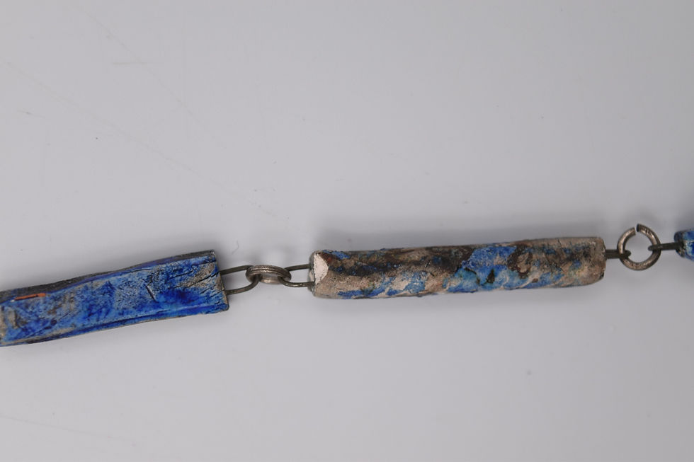 Miniature : Collier vintage céramique du XXème siècle années 50 60