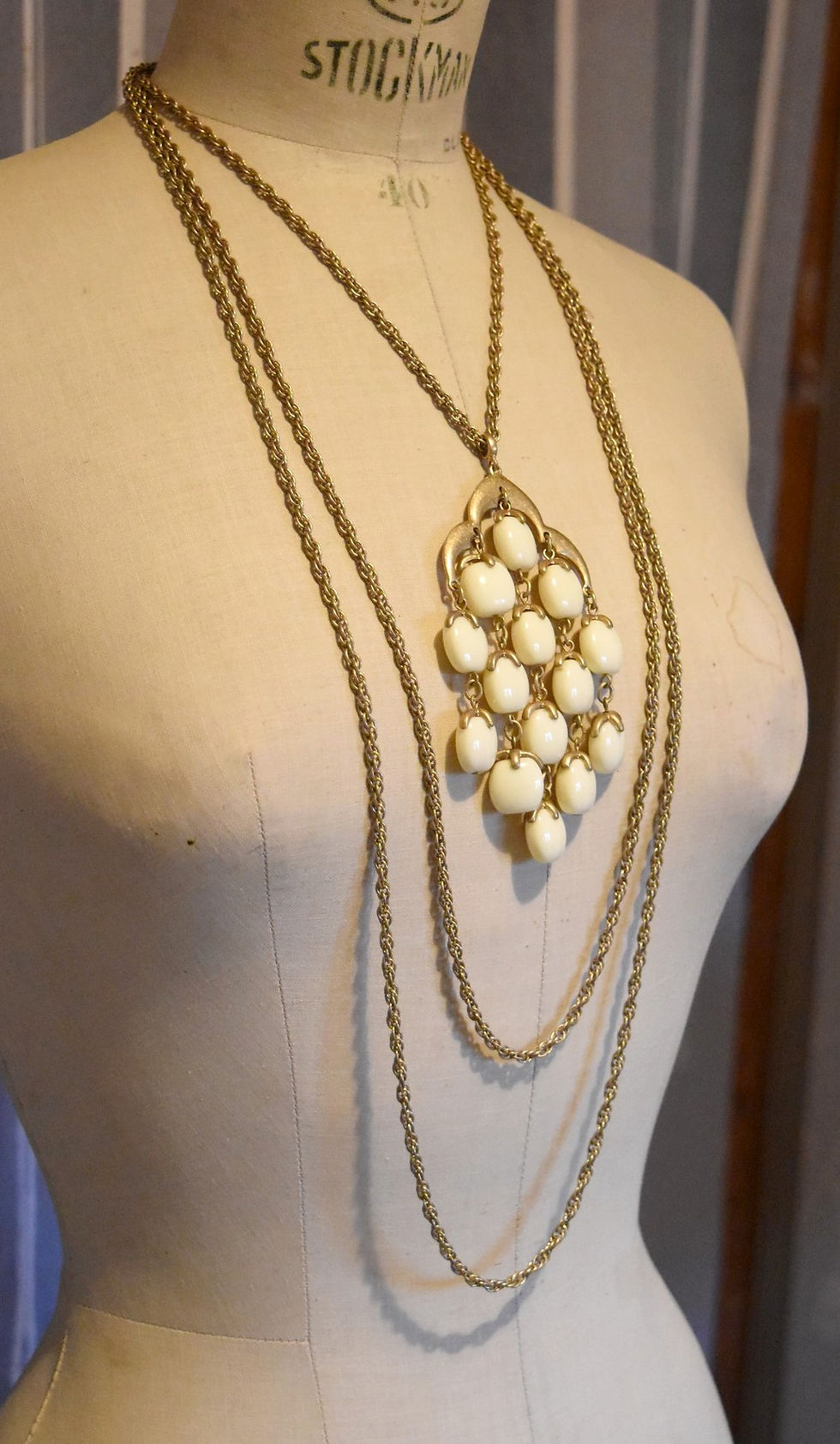 Collier vintage C. Wonder by Christian Siriano Trifari The devil wears Prada