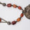 Miniature : Ancien collier ethnique  ambre Empire Ottoman Turquie