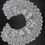 Miniature : Ancien col en dentelle d'Irlande au crochet irish lace