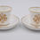 Miniature : 2 tasses et 5 sous tasses en porcelaine de Sèvres monogramme doré 1875 1877