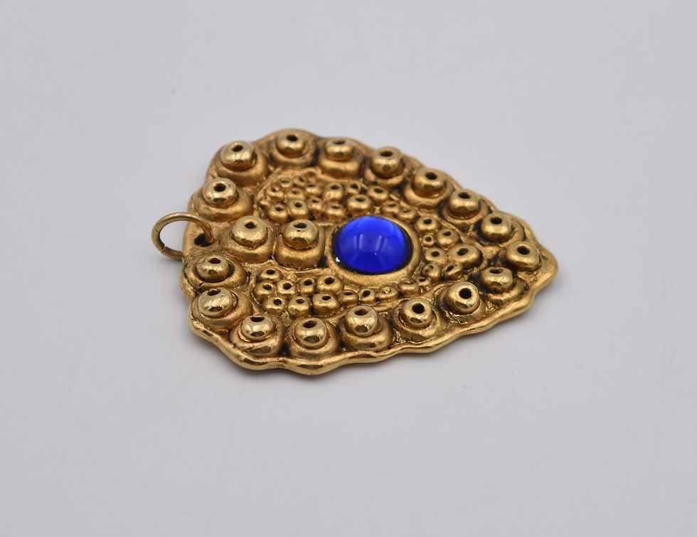 Miniature : Grand pendentif vintage signé Philippe Audibert Paris Cocagne de sort