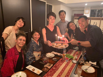 Summerパーティー。IB-EAT 京都祇園家門。山上雅子IBA.JAPAN 高麗人参。