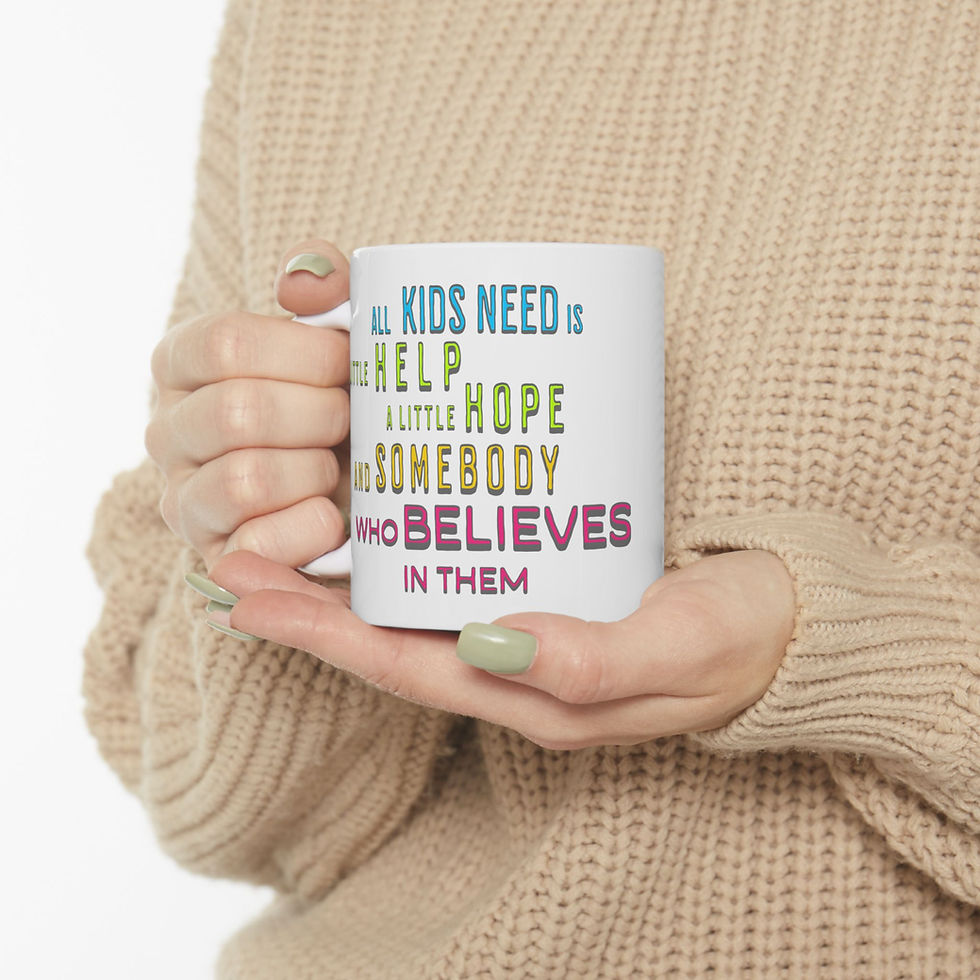 Thumbnail: Inspiring Ceramic Mug - 11oz & 15oz - Perfect Gift for Motivational Moments