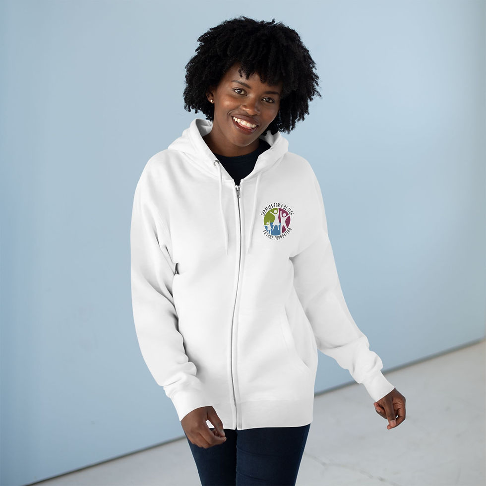 Thumbnail: Colorful Unity Unisex Zip Hoodie - Perfect for Everyday Wear