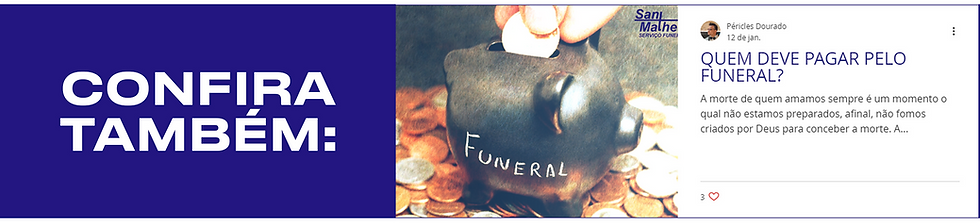 Quem deve pagar pelo funeral?