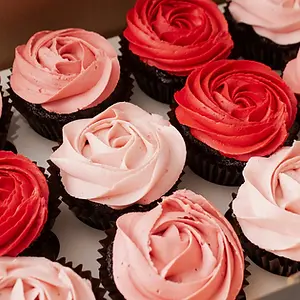 Rosette Cupcake Box