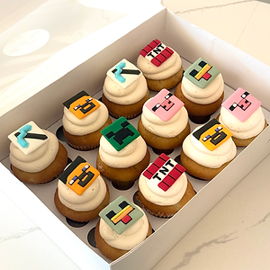 Minecraft Cupcake Box