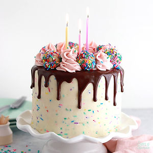 Double Funfetti Cake