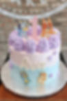 Bluey Theme Cake
