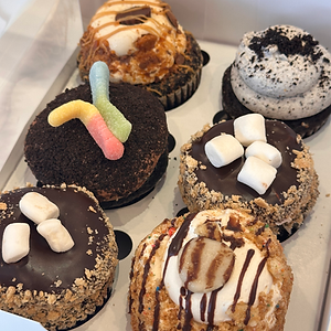 Candy Bar 6 cupcake box