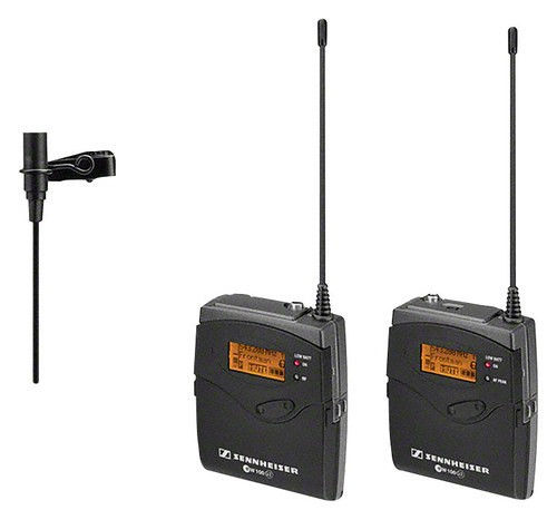 Sennheiser Camera-Mount Wireless Microphone System - Black