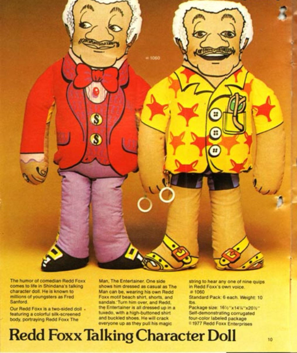 Redd Foxx Talking Doll Redd Foxx Talking Doll