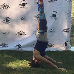 Headstands everywhere!! #KemeticYoga #SoulYogaFest #Chicago #BlackYogi