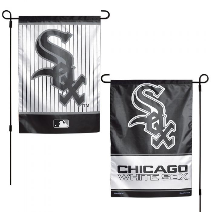 White Sox Primary 2 Sided Garden Flag