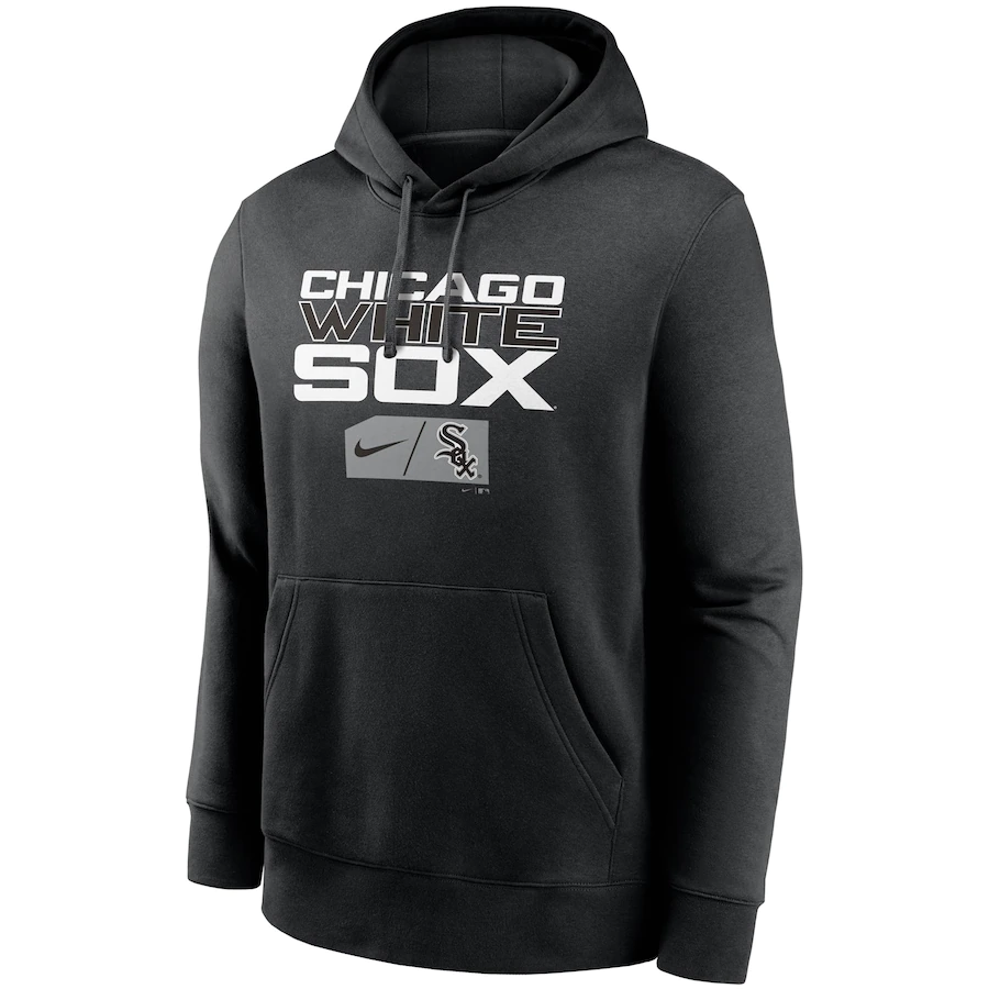 White Sox Nike Team Lettering Club Pullover Hoodie