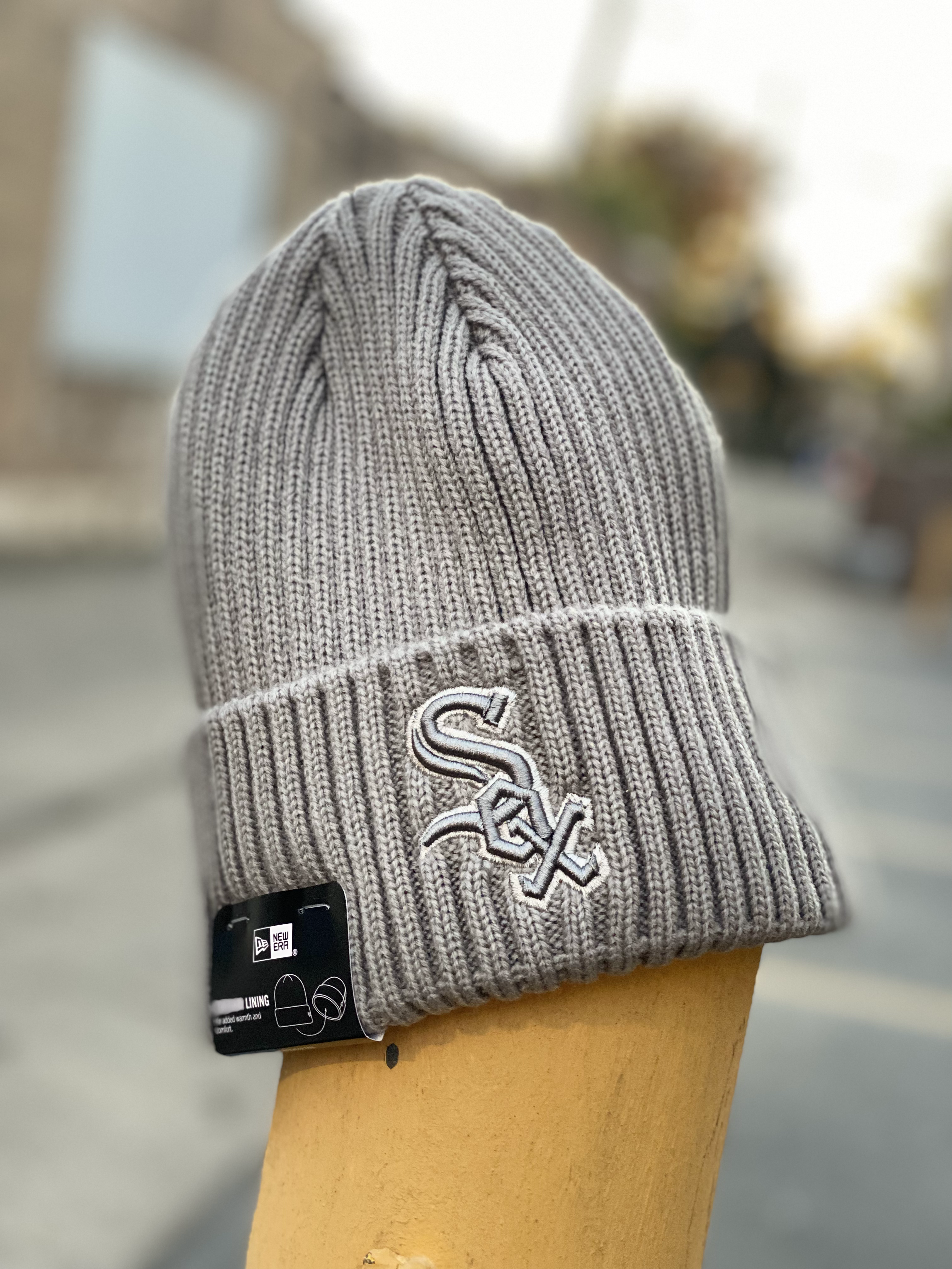 Chicago White Sox Gray Tonal Core Classic Knit by New Era