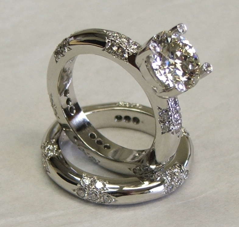 Platinum Diamond Bridal Set