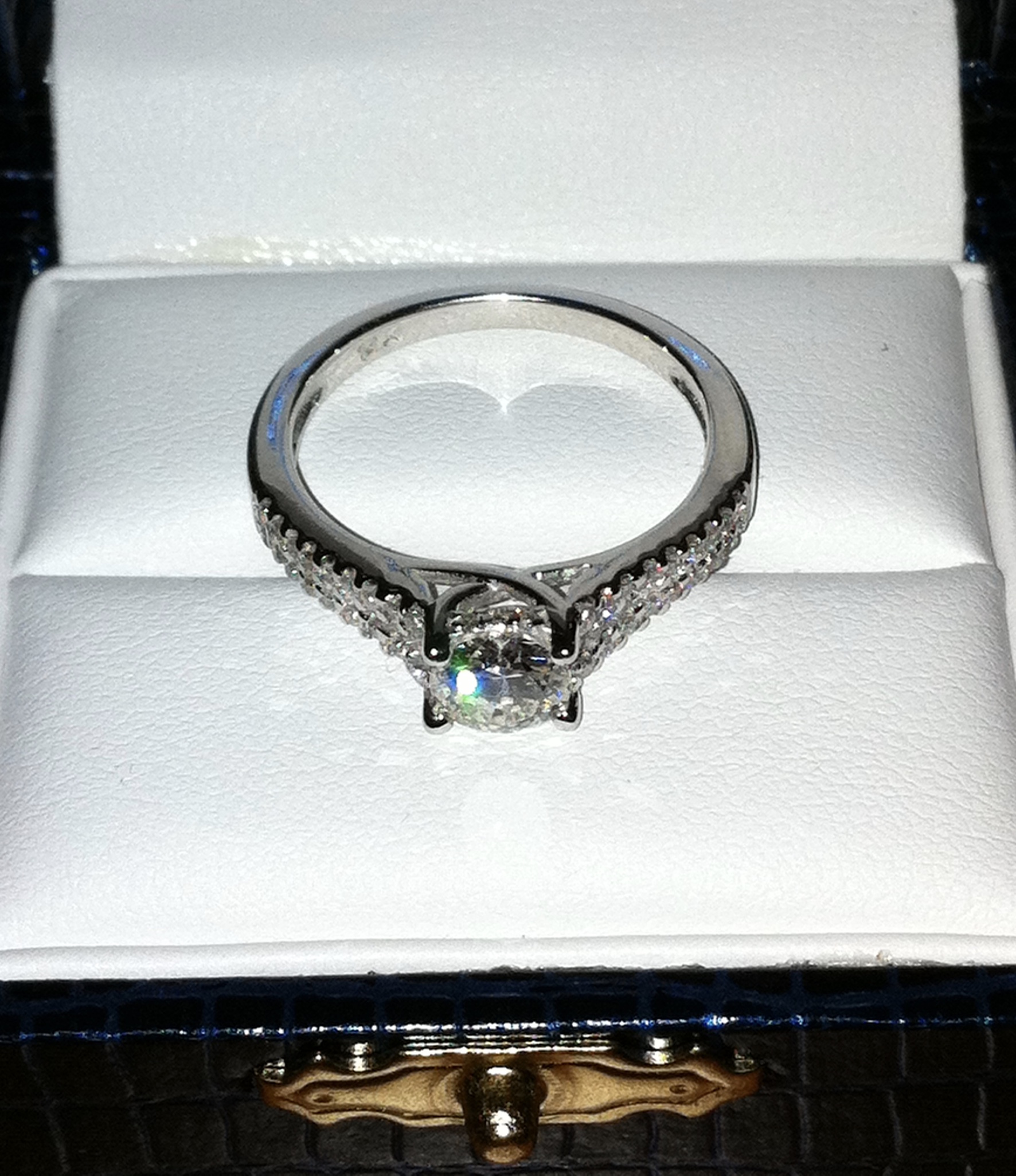 Platinum Diamond Engagement Ring
