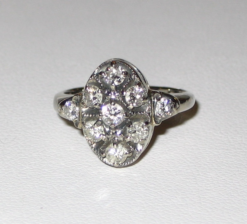 Antique Style Diamond Ring