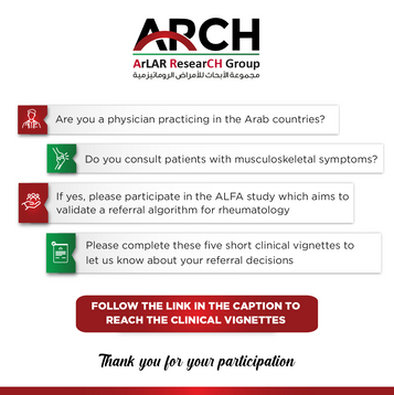 Invitation to Participate: ARCH (ArLAR Research Group)