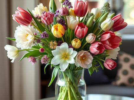 Fleurs fraîches et bouquets DIY pour la maison