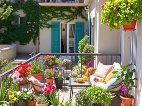Organiser son balcon ou sa terrasse pour le printemps