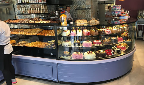 pastane,pasta teşhir reyonları